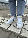 Жіночі кросівки Nike Blazer 77 Mid Vintage 2 (білі з чорним) високі весняні повсякденні кеди KVDart0323 топ, фото 7