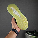 Чоловічі кросівки Adidas ZX 2K (чорні із салатовим) легкі м'які кроси для спорту О10836 топ, фото 6