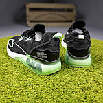 Чоловічі кросівки Adidas ZX 2K (чорні із салатовим) легкі м'які кроси для спорту О10836 топ, фото 9