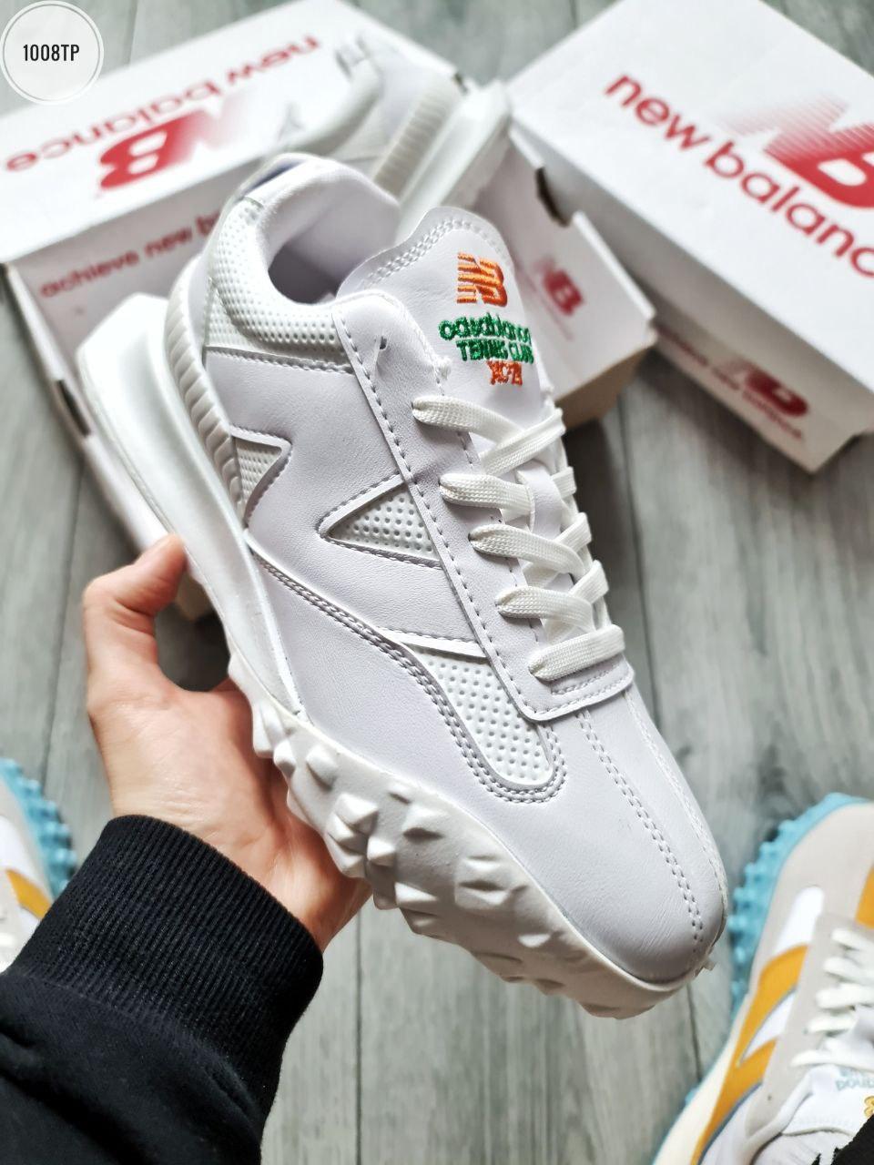 Чоловічі кросівки New Balance XC-72 (білі) стильні спортивні демі кроси 1008TP топ