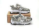 Жіночі кросівки New Balance Yurt 574 x Salehe Bembury (сірі) світловідбивні весняні кроси К14242 топ, фото 4