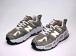 Жіночі кросівки New Balance Yurt 574 x Salehe Bembury (сірі) світловідбивні весняні кроси К14242 топ, фото 10