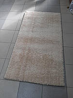 Турецкий Пушистый ковер Space (микрофибра) 0.8х1.5 м. Карамель