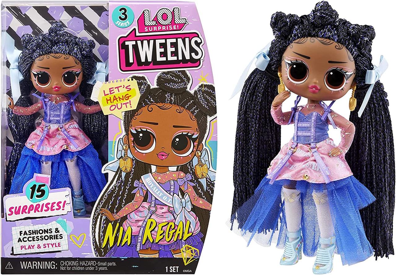Лялька ЛОЛ Твінс підлітки Нія Рігал LOL Surprise Tweens Series 3 Nia Regal 584087