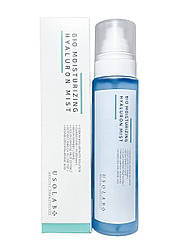 Usolab Bio Moisturising Hyaluron Mist - Зволожуючий тонер-міст для обличчя з гіалуроновою кислотою та пептидами