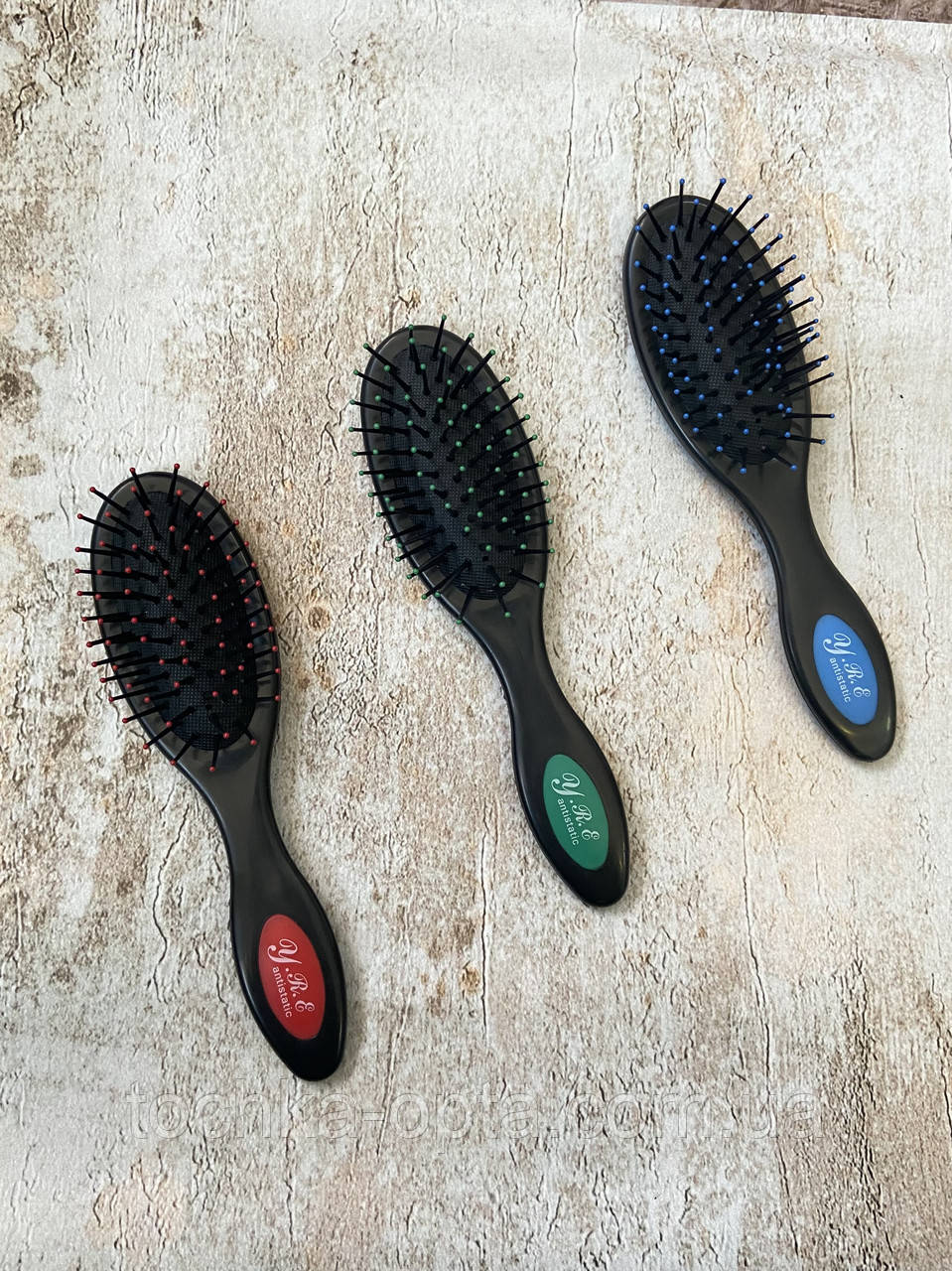 Масажна щітка для волосся маленька 9716, фото 1