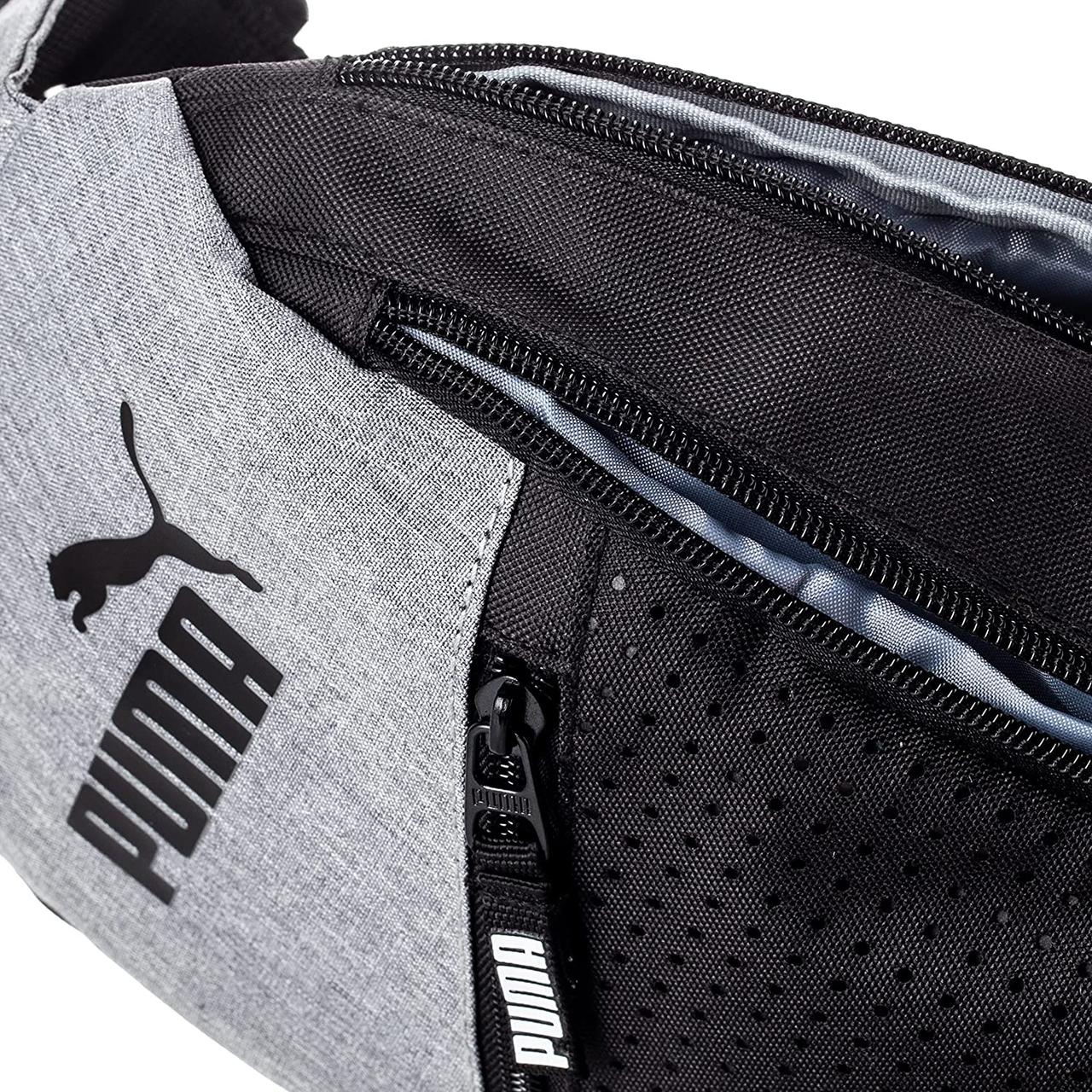 One Size Heather Grey PUMA EVERCAT SIDEWALL SLING BACKPACK ID