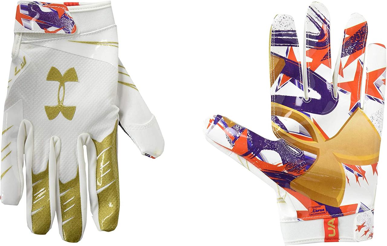 White 104 Metallic Faded Gold Large Under Armour Men s F7