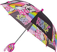 Pink/Black Disney Kids Umbrella, Frozen / Princess / Minnie Mouse Одежда для малышей и маленьких девочек