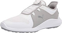 11 Puma White-puma Silver-high Rise PUMA Men's Ignite Fasten8 Disc Golf Shoe