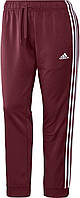 XX-Large Collegiate Burgundy-white adidas Женские флисовые брюки Essentials с зауженными манжетами