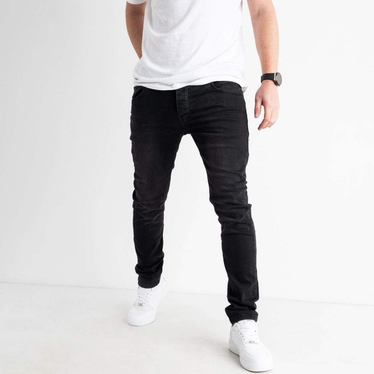 Чоловічі джинси SLIM FIT орно-сірі (32 38 42 маломірять)