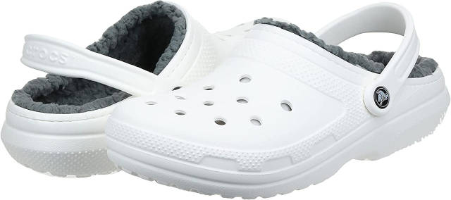 Grey crocs women best sale
