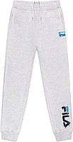 Arctic White Small Спортивные штаны-джоггеры Fila для мальчиков из флиса Athletic Stretch Jogger Одежда д