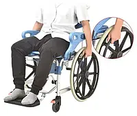 Коляска для инвалидов с туалетом MIRID KDB-698B. Кресло для душа и туалета.