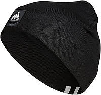 One Size Black/White F21 Мужская шапка adidas Amplifier Fold Beanie