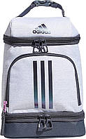 Jersey White/Shadow Chrome/Onix Grey One Size Adidas Unisex-Adult Excel 2 Insulated Lunch Bag