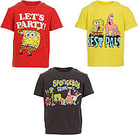 Multicolored 18-20 Набор из 3 футболок с коротким рукавом и рисунком Nickelodeon SpongeBob Squarepants