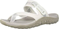 6.5 White Женские сандалии Skechers Reggae - Seize the Day - Toe Thong Sandal