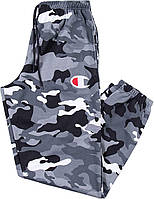 4X Tall Black Camo Спортивные штаны Champion Mens Big and Tall Fleece Jogger с логотипом C