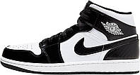9 White/University Gold-black Nike Mens Air Jordan 1 Mid Sneaker