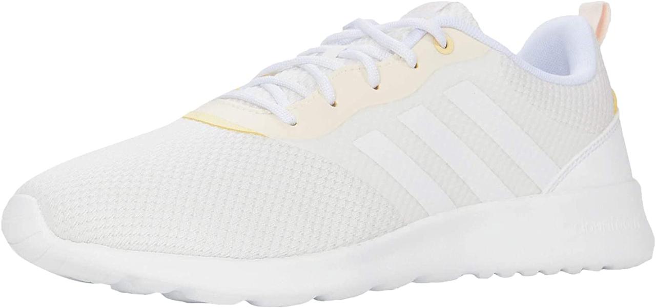 9.5 White/White/Chalk White Жіночі кросівки adidas Qt Racer 2.0