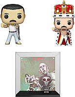 Funko Rocks: ПОП! Коллекционный набор Queen - Freddie Mercury Radio Gaga 1985, News of The World Album, F