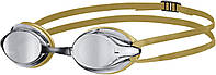 Silver / Gold Очки для плавания с защитой от запотевания Arena Versus Mirror для мужчин и женщин