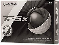 White TP5x TP5x Taylor Made TP5 Golf Balls