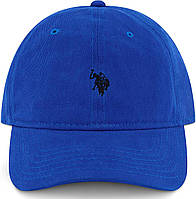 Royal Blue Ассоциация поло США. Бейсбольная кепка с логотипом Small Pony, регулируемая кепка из выстиранн