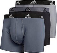 XX-Large Onix Grey/Black/Grey Мужское нижнее белье adidas Performance (3 шт.) -2020