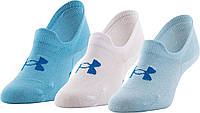 Opal Blue/White/Cruise Blue (3-pairs) Medium Носки Under Armour унисекс для взрослых Essential Ultra Low