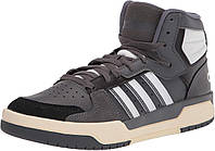 9 Black/White/Grey Adidas Men's Entrap Mid Basketball Shoe