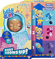 Baby Alive Baby Grows Up (Happy) - Happy Hope или Merry Meadow, растущая и говорящая кукла, игрушка с 1 к
