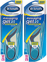 Стельки с массажным гелем Dr Scholl's Advanced, 2 пары (для женщин 6-10 лет), 2 шт.