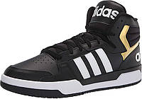 14 Core Black/White Adidas Men's Entrap Mid Basketball Shoe