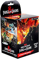 Booster WizKids DD Icons of The Realms Miniatures: Fangs and Talons Individual Booster, Black