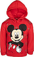 Толстовка з капюшоном для маленьких хлопчиків Disney Mickey Mouse, червона 2T
