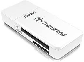 Кардридер Transcend TS-RDF5K 5-IN-1 USB 3.0 white