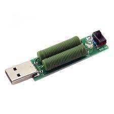 USB навантаження 1-2 ампери, навантажувальний модуль 1A/2A, фото 1