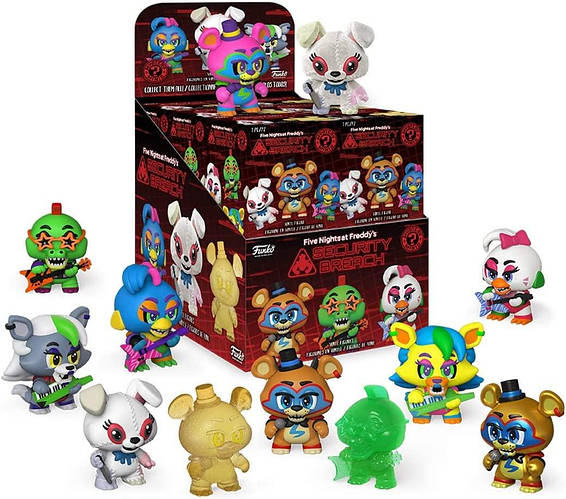Mystery Minis Funko Mystery Mini s Five Nights at Freddy s Security