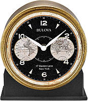 Bulova Clocks Model B8900 Classic, Gold and Black