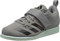 Us:14 Grey Three F17/Core Black/Green Tint Мужские кроссовки для тяжелой атлетики adidas Powerlift 4