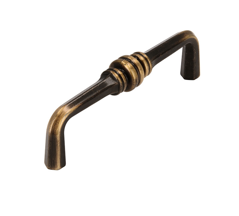 Ручка скоба сучасна класика SIR563-105ZN10 бронза антик 96 мм