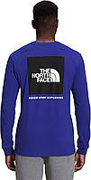 Small Lapis Blue/Tnf Black Мужская футболка NSE с длинным рукавом THE NORTH FACE