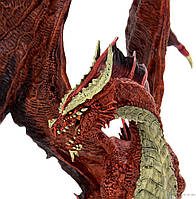 Adult Red DD: Icons of The Realms Premium Figure: взрослый черный дракон | WizKids Figure