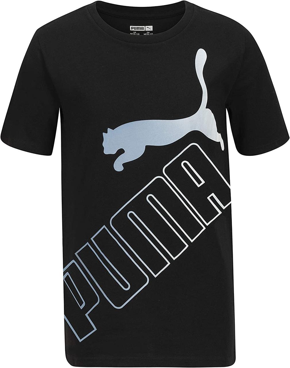 Puma black logo cheap