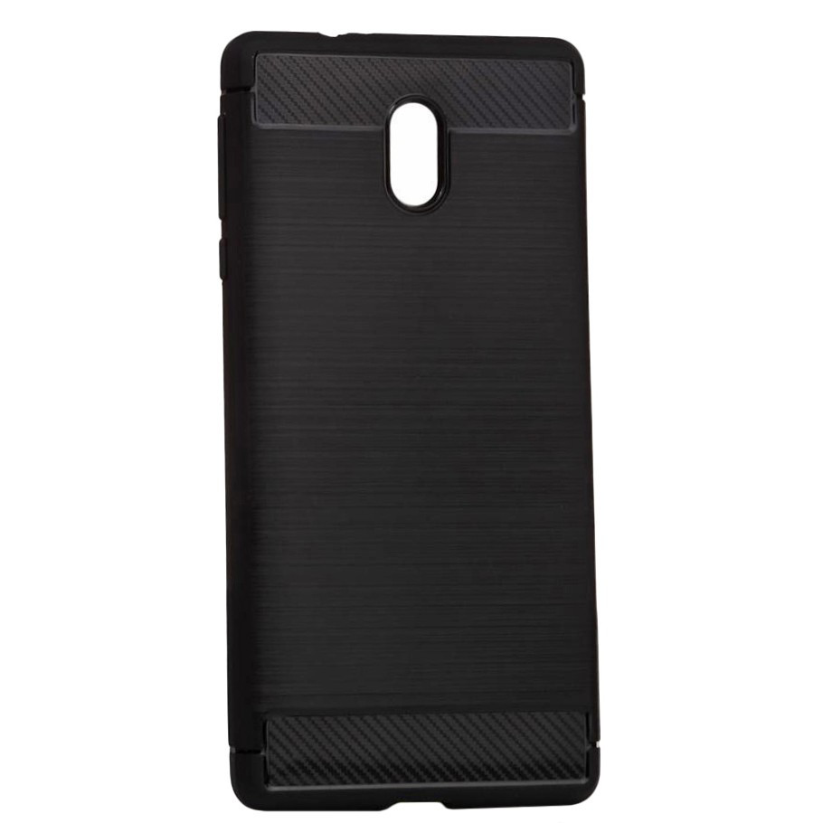 Huawei Y6 2019 Чохол-накладка BeCover Carbon Series Black