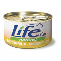 Консерва для взрослых котов LifeCat мясо курицы 150 г 420991