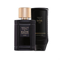 Чоловічий парфумний набір Absolute Santal by Elite Gentleman Avon (2 шт)